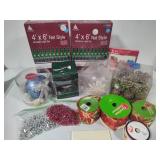 Holiday Lights, Ribbons & Ornaments