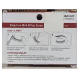 KISS Mink Effect Bold Collection -style: Haughty -1 pair of eyelashes  (set of 2)