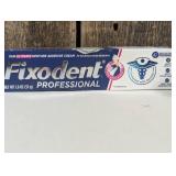 Fixodent Professional Ultimate Denture Adhesive Cream 1.8 oz  (set of 2)