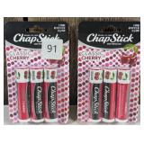 Chapstick Classic Lip Balm Pack - Cherry - 3ct/0.45oz  (set of 2)
