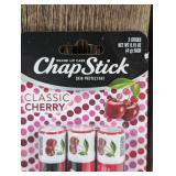 Chapstick Classic Lip Balm Pack - Cherry - 3ct/0.45oz  (set of 2)