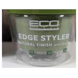 Eco Styler Natural Finish with Olive Oil Edge Styler Strong Hold 3 oz  (set of 2)