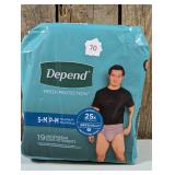 Depend Fresh Protection Adult Incontinence Disposable Underwear for Men