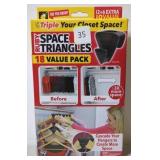 Space Triangles Closet Storage Hanger Holder (18-count)