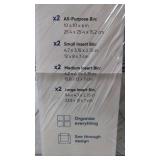 freshstart. 8 piece home storage