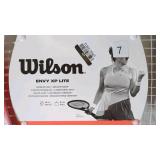 Wilson Envy XP Racquets - Orange: Aluminum Alloy, 112 sq in Head Size Tennis Racquet
