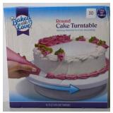 Baked with Love Round Cake Turntable, 1 Count