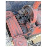 Large 1.5 Ton Jack with Handle - Orange