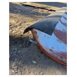 Heavy duty plow blade with edge 90 in Long