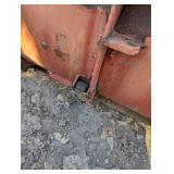 Heavy duty plow blade with edge 90 in Long