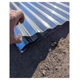 8 ft by 2 ft galvanized tin roofing 6 Pieces