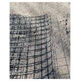 Four panels of garden fence 8 ft. X5 ft. Two of the panels are rolled