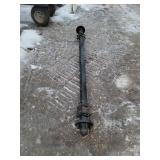 Aprox 5 ft Axel with 4 Bolt Hub
