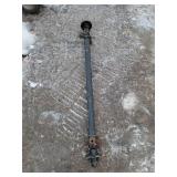 Aprox 5 ft Axel with 4 Bolt Hub