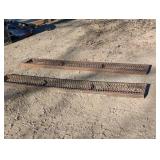 Pair of heavy duty ramps 8 ft. X 1 ft
