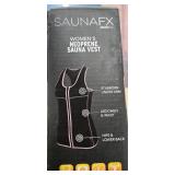 SaunaFX Women’s Neoprene Sauna Vest with Microban – Size Large (L) (NEW)