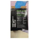 lot features brand-new Cobra walkie-talkie radios with up to 32-mile range