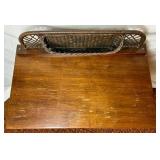 Ypsilanti Furniture Co. Antique Wicker Desk and Chair