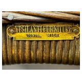 Ypsilanti Furniture Co. Antique Wicker Desk and Chair