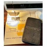 Vintage Kenmore Convertible Sewing Machine Model 1880 and Accessories