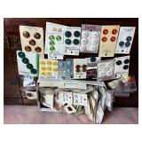 Vintage Kenmore Convertible Sewing Machine Model 1880 and Accessories