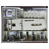 Vintage Kenmore Convertible Sewing Machine Model 1880 and Accessories