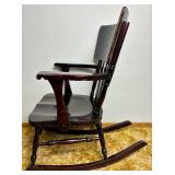 Plymouth Chair Co. Antique Rocking Chair
