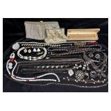 Vintage Jewelry and Purse Lot