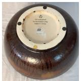 Pottery Collection - Burgundy & Greens - Lamp, Vases and Bowl