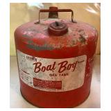 Vintage Metal Gasoline Can Collection