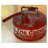 Vintage Metal Gasoline Can Collection