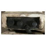 Johnson 25 HP Outboard Motor with 6 Gallon Gas Tank with Electric Start