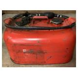 Johnson 25 HP Outboard Motor with 6 Gallon Gas Tank with Electric Start