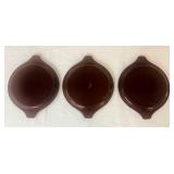 Vintage Pyrex Old Orchard Casserole Dishes - Set of 3 with Lids