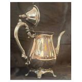 Vintage Oneida Silverplate 5 Piece Coffee/Tea Service Set