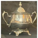 Vintage Oneida Silverplate 5 Piece Coffee/Tea Service Set