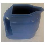 Vintage Hall Pitcher Blue Art Deco for Westinghouse Made in the USA