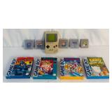 Vintage Nintendo Game Boy with Kirby