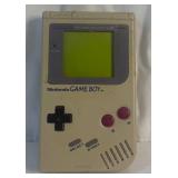 Vintage Nintendo Game Boy with Kirby