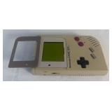 Vintage Nintendo Game Boy with Kirby