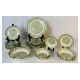 Vintage MCM Max Schonfeld El Verde Dishware Set