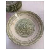 Vintage MCM Max Schonfeld El Verde Dishware Set