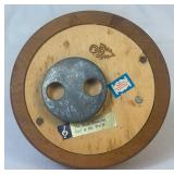 Vintage Small Hummel Little Girl Wind Up Wall Pendulum Clock Made in West Germany  with Anri Music Box