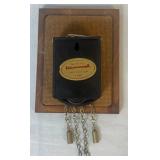 Vintage Small Hummel Little Girl Wind Up Wall Pendulum Clock Made in West Germany  with Anri Music Box