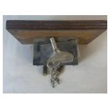 Vintage Small Hummel Little Girl Wind Up Wall Pendulum Clock Made in West Germany  with Anri Music Box