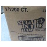 Case of 1200 packets Sugar in the R...