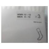 3 pair NIKE Everyday White Socks W ...