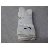3 pair NIKE Everyday White Socks W ...