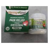 Hempvana 4 oz Jar Pain Relief Cream...