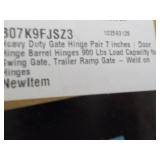 Pair of Heavy Duty Gate Hinges 7" -...